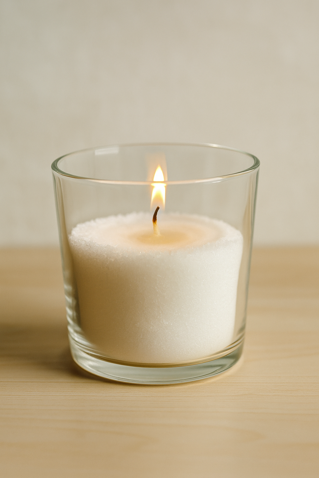 Sandwachskerze Vanille