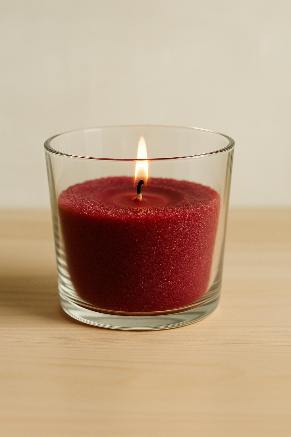 Sandwachskerze Apfel-Zimt